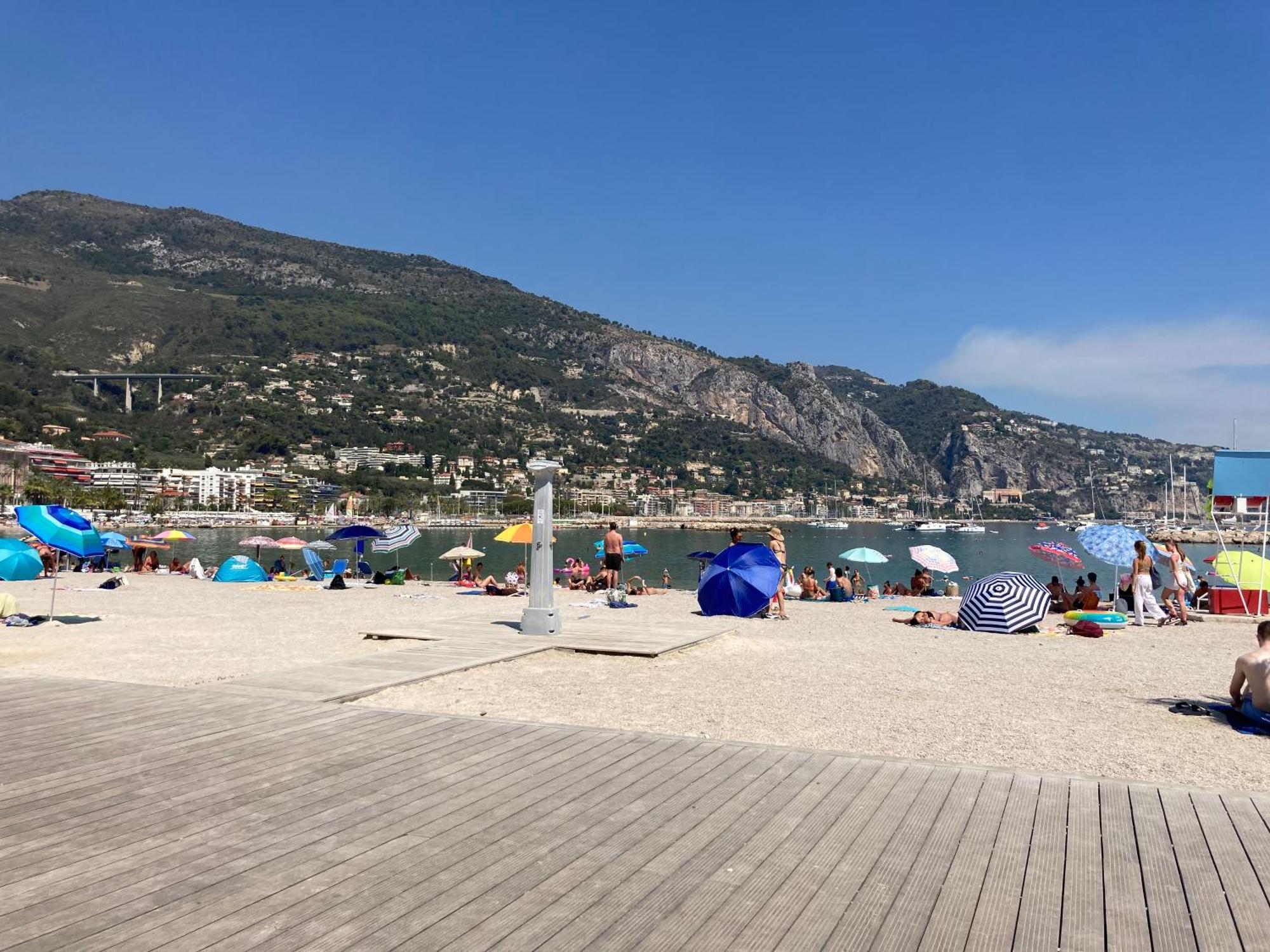 Studio La Cigale Bord De Mer Menton Eksteriør billede