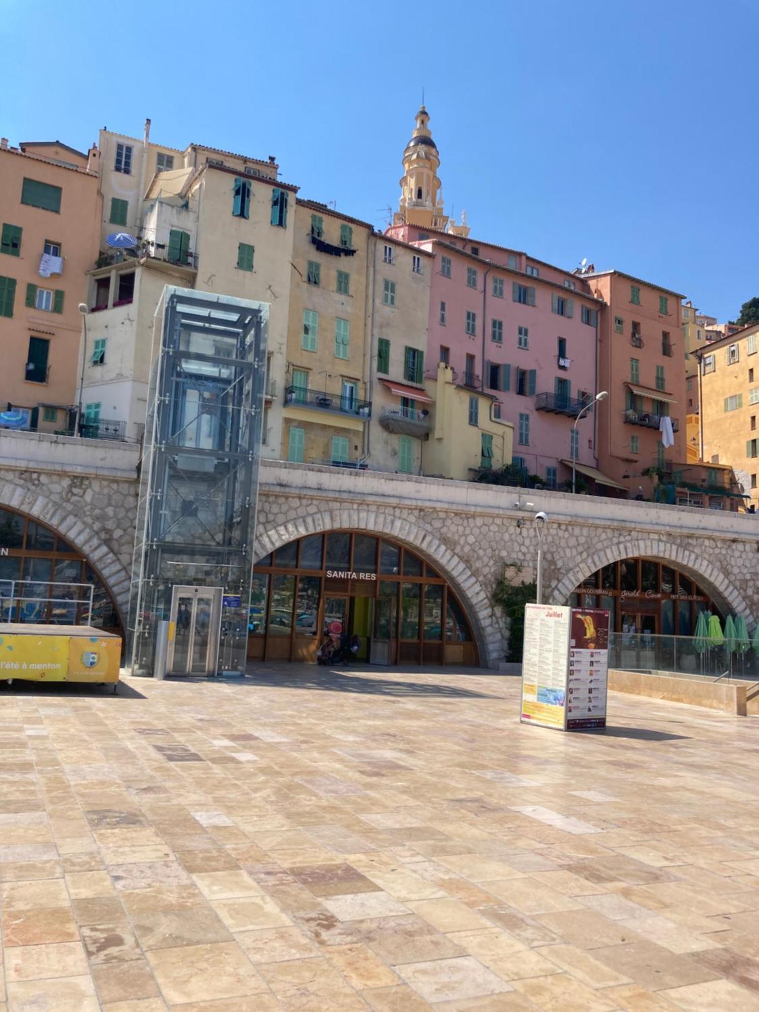 Studio La Cigale Bord De Mer Menton Eksteriør billede